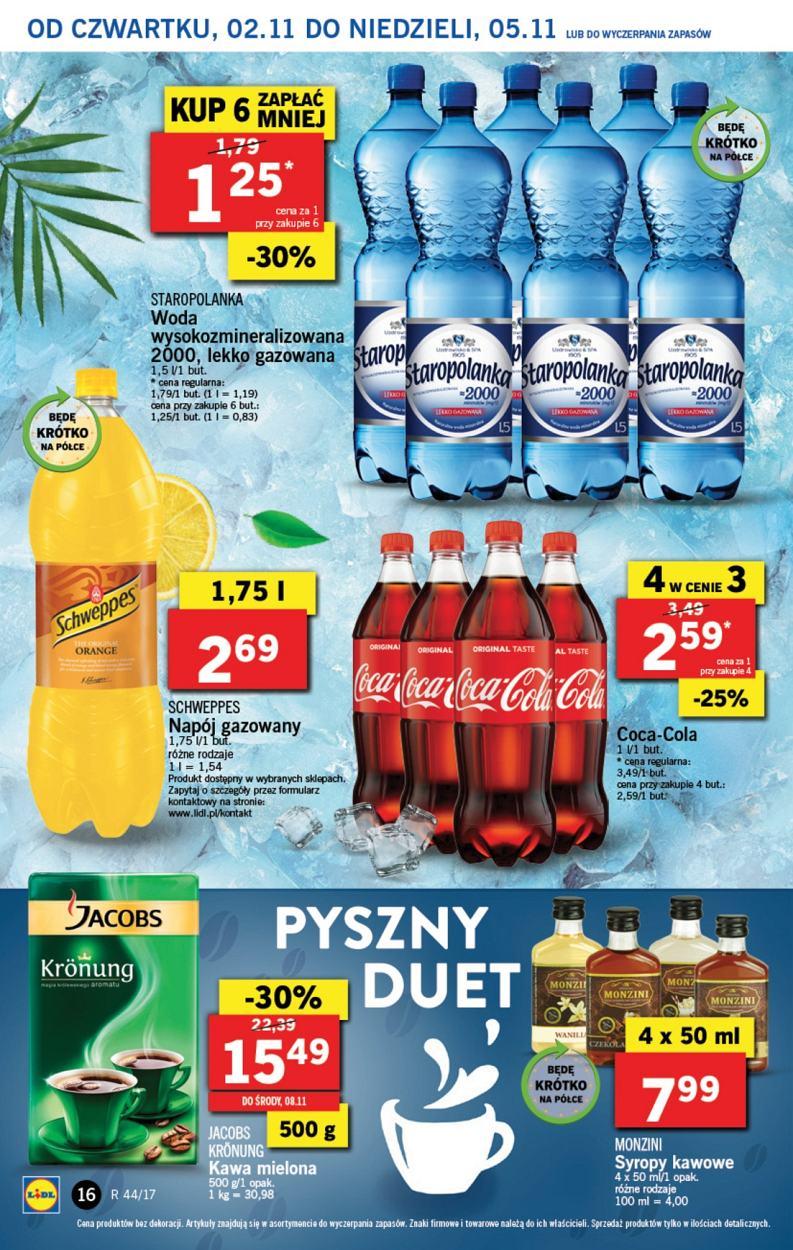 Gazetka promocyjna Lidl do 05/11/2017 str.16