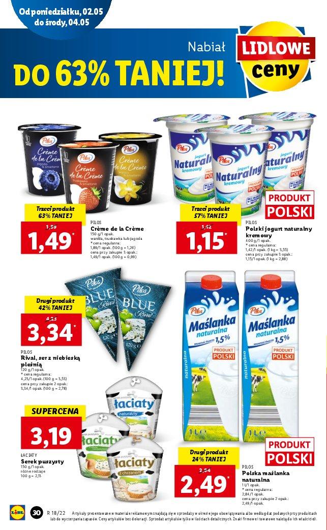 Gazetka promocyjna Lidl do 04/05/2022 str.30