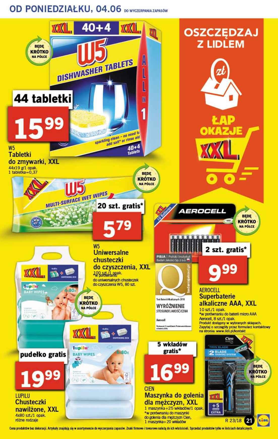 Gazetka promocyjna Lidl do 06/06/2018 str.21