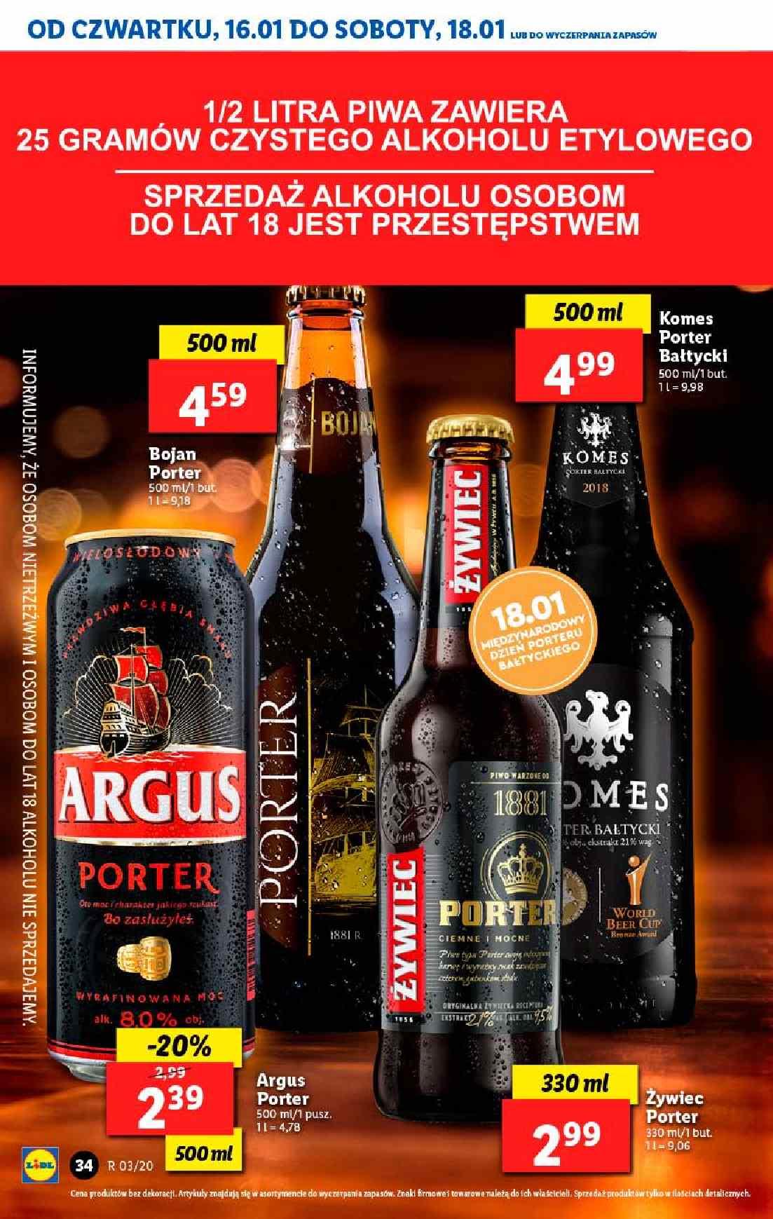 Gazetka promocyjna Lidl do 18/01/2020 str.34