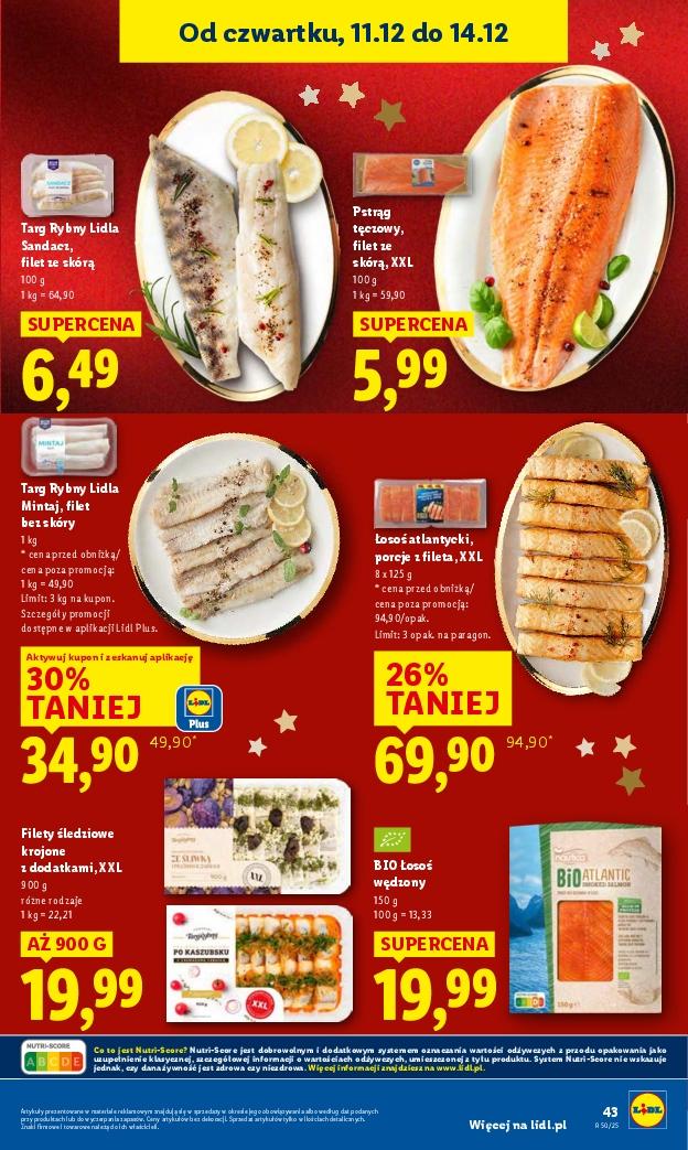 Gazetka promocyjna Lidl do 14/12/2025 str.43