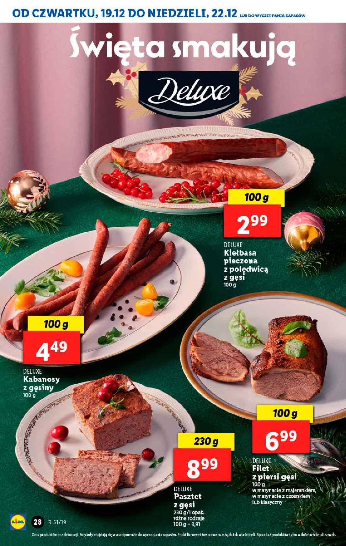 Gazetka promocyjna Lidl do 22/12/2019 str.28