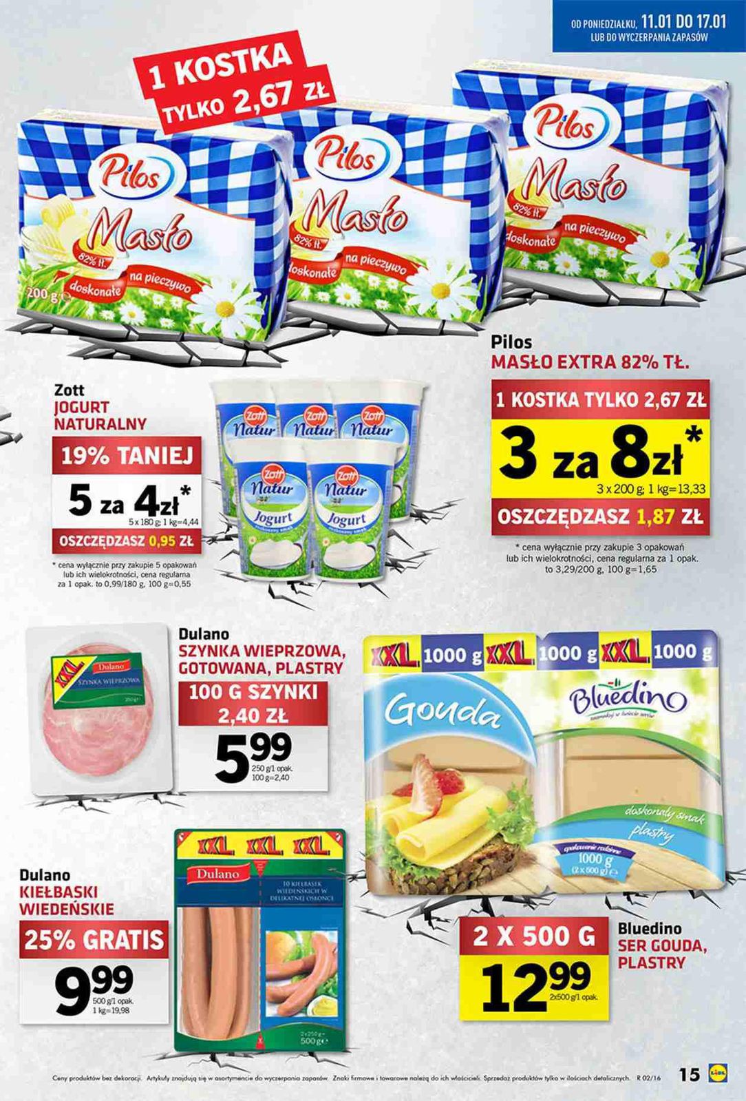 Gazetka promocyjna Lidl do 17/01/2016 str.15