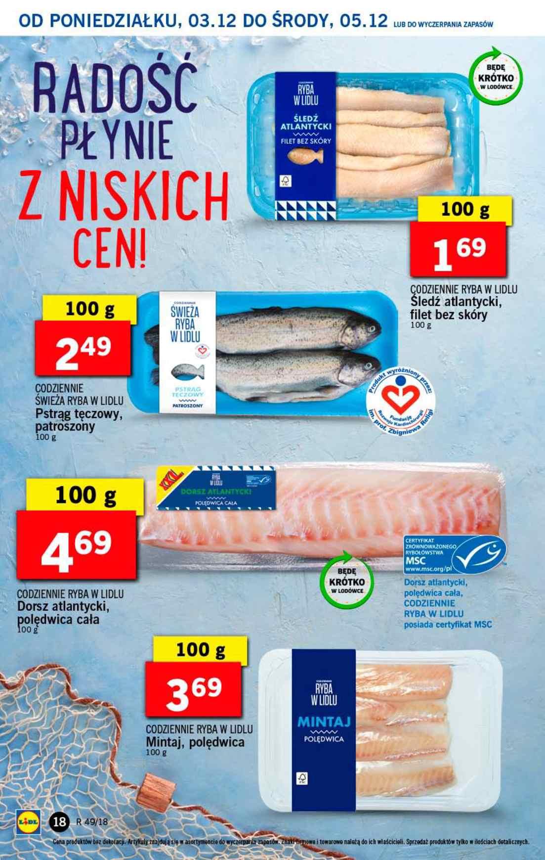 Gazetka promocyjna Lidl do 05/12/2018 str.18