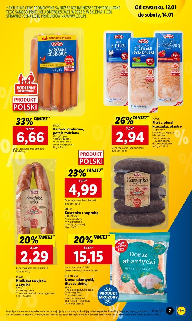 Gazetka promocyjna Lidl do 14/01/2023 str.7