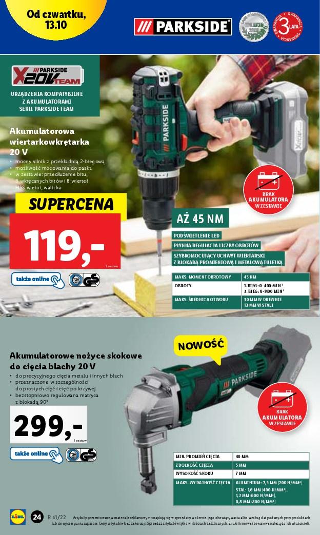 Gazetka promocyjna Lidl do 15/10/2022 str.24