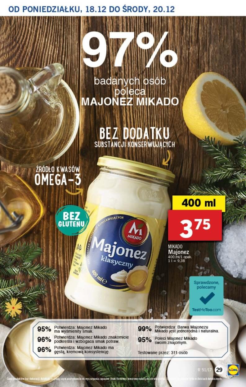 Gazetka promocyjna Lidl do 20/12/2017 str.29