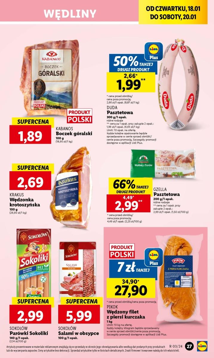 Gazetka promocyjna Lidl do 24/01/2024 str.29