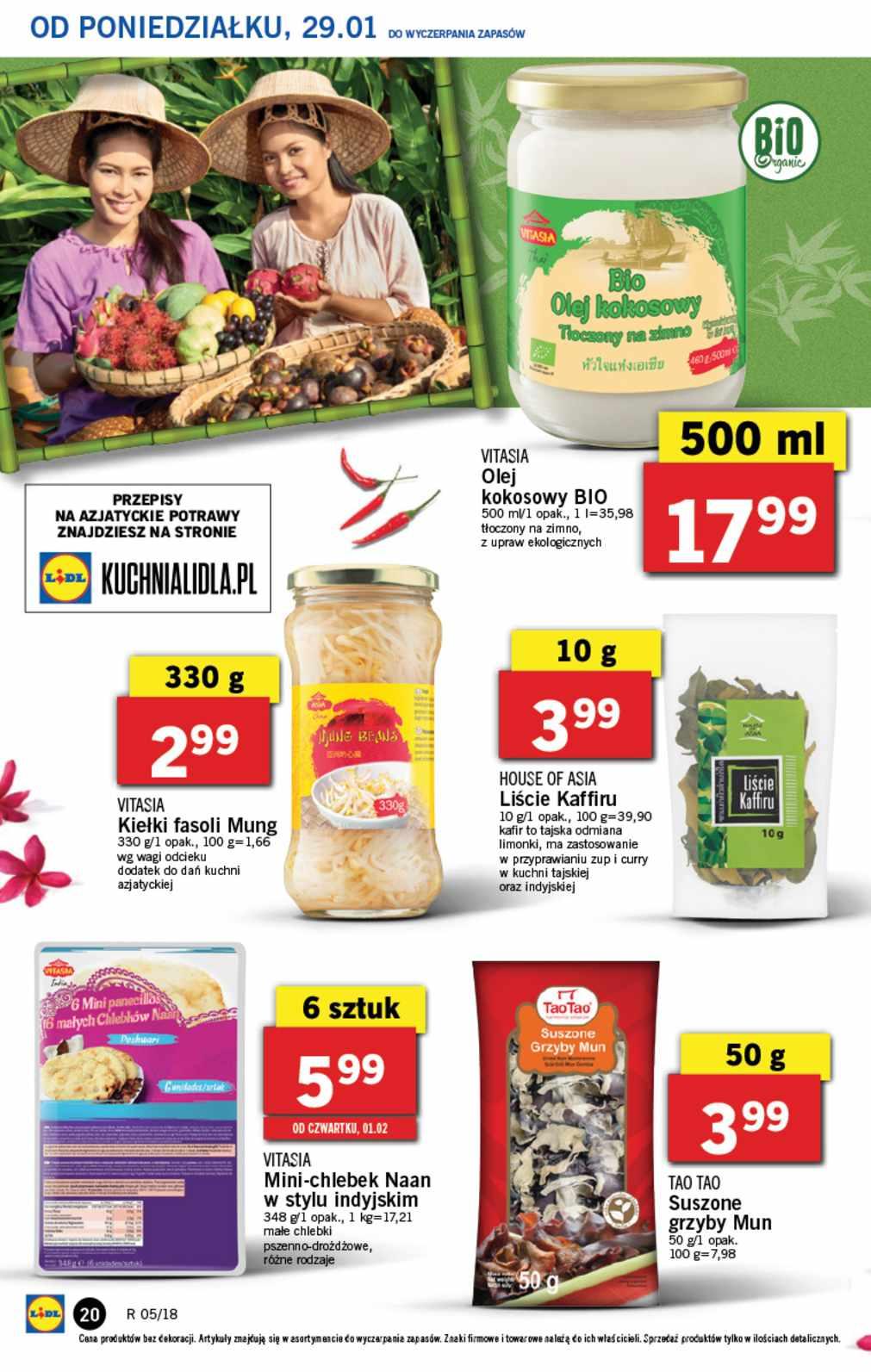 Gazetka promocyjna Lidl do 31/01/2018 str.20