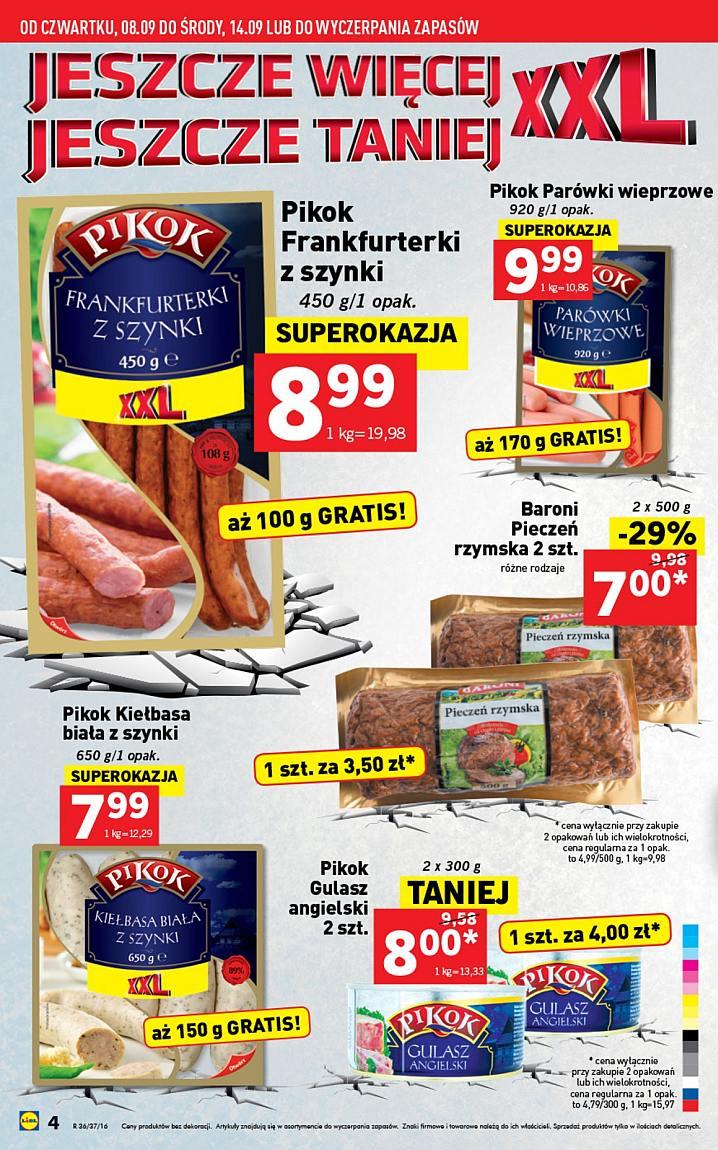 Gazetka promocyjna Lidl do 14/09/2016 str.4