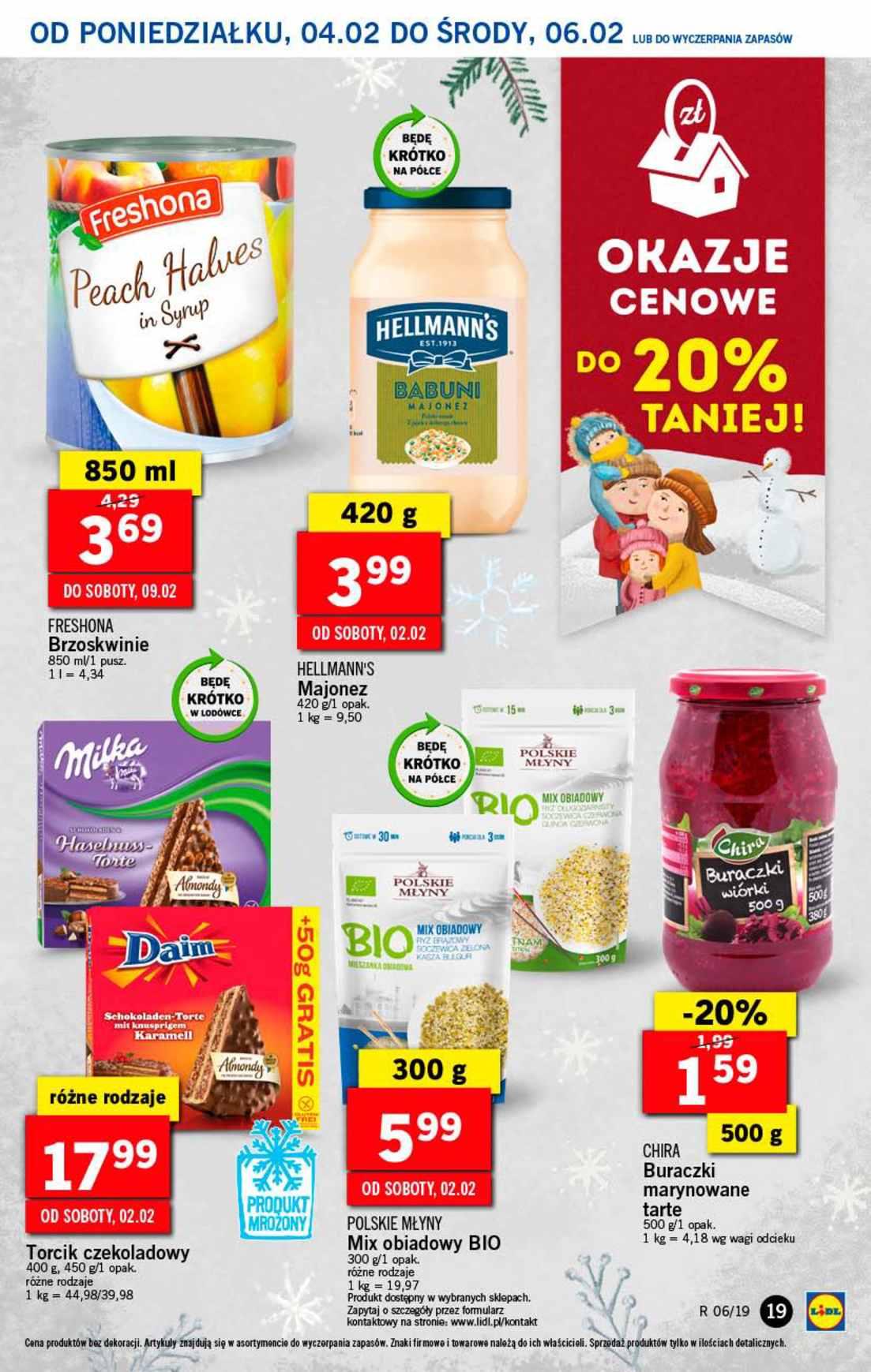 Gazetka promocyjna Lidl do 06/02/2019 str.19