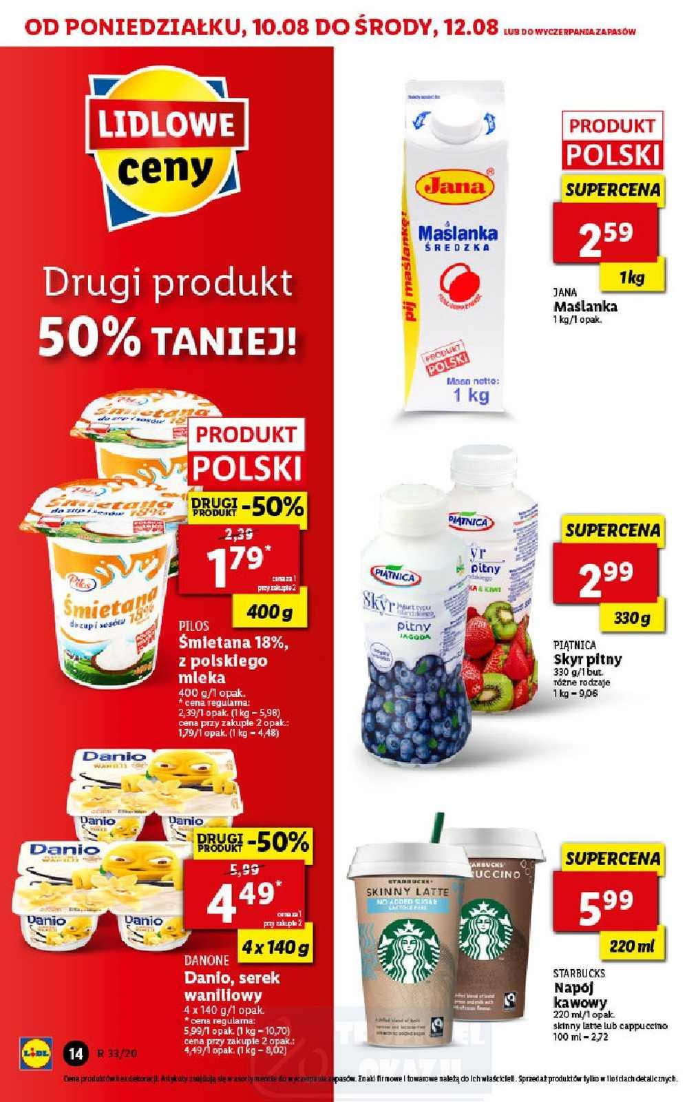 Gazetka promocyjna Lidl do 12/08/2020 str.14