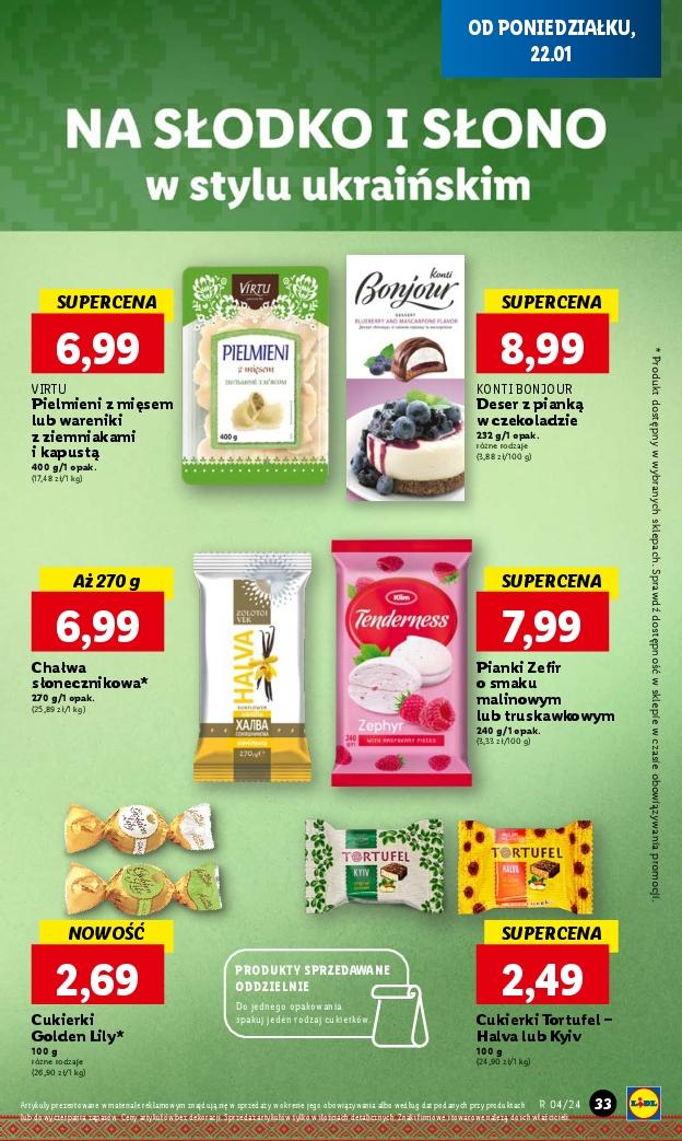 Gazetka promocyjna Lidl do 24/01/2024 str.35