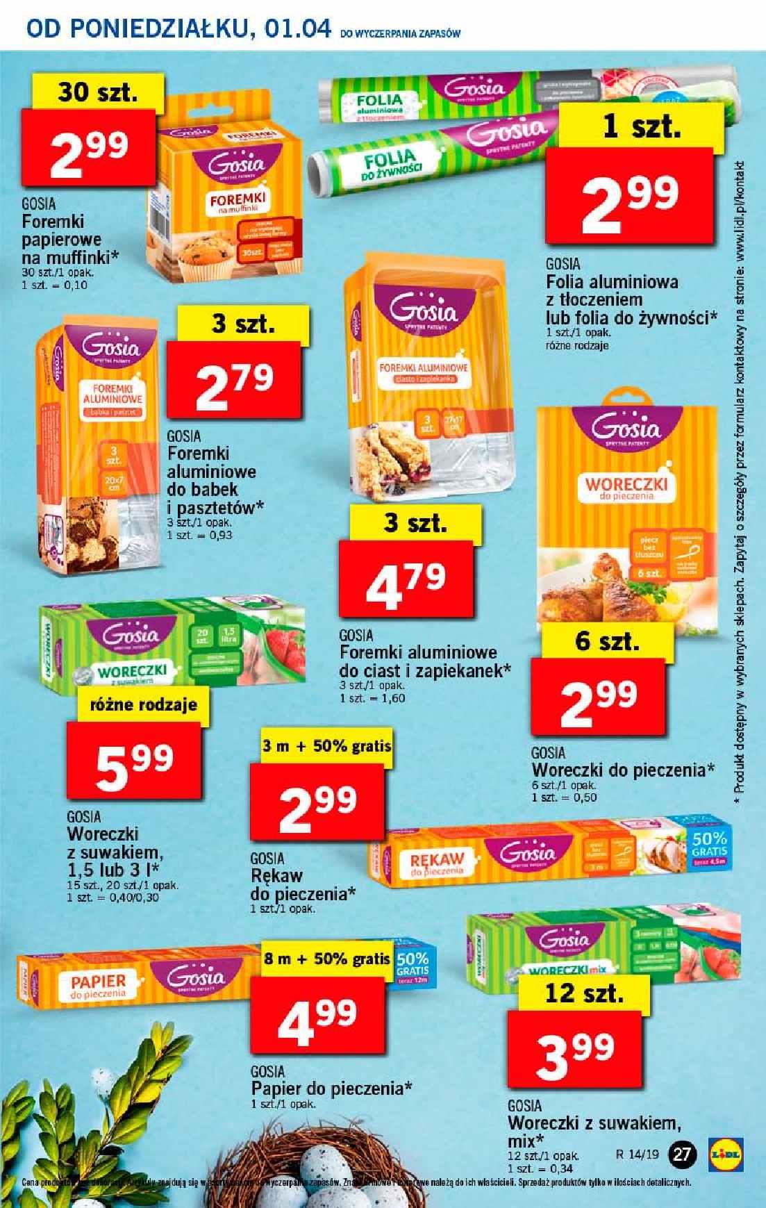 Gazetka promocyjna Lidl do 03/04/2019 str.27