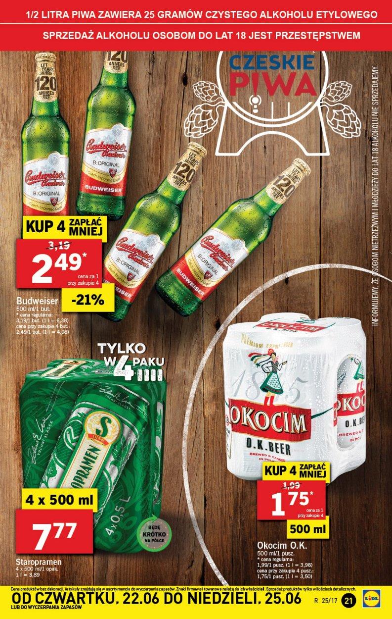 Gazetka promocyjna Lidl do 25/06/2017 str.21