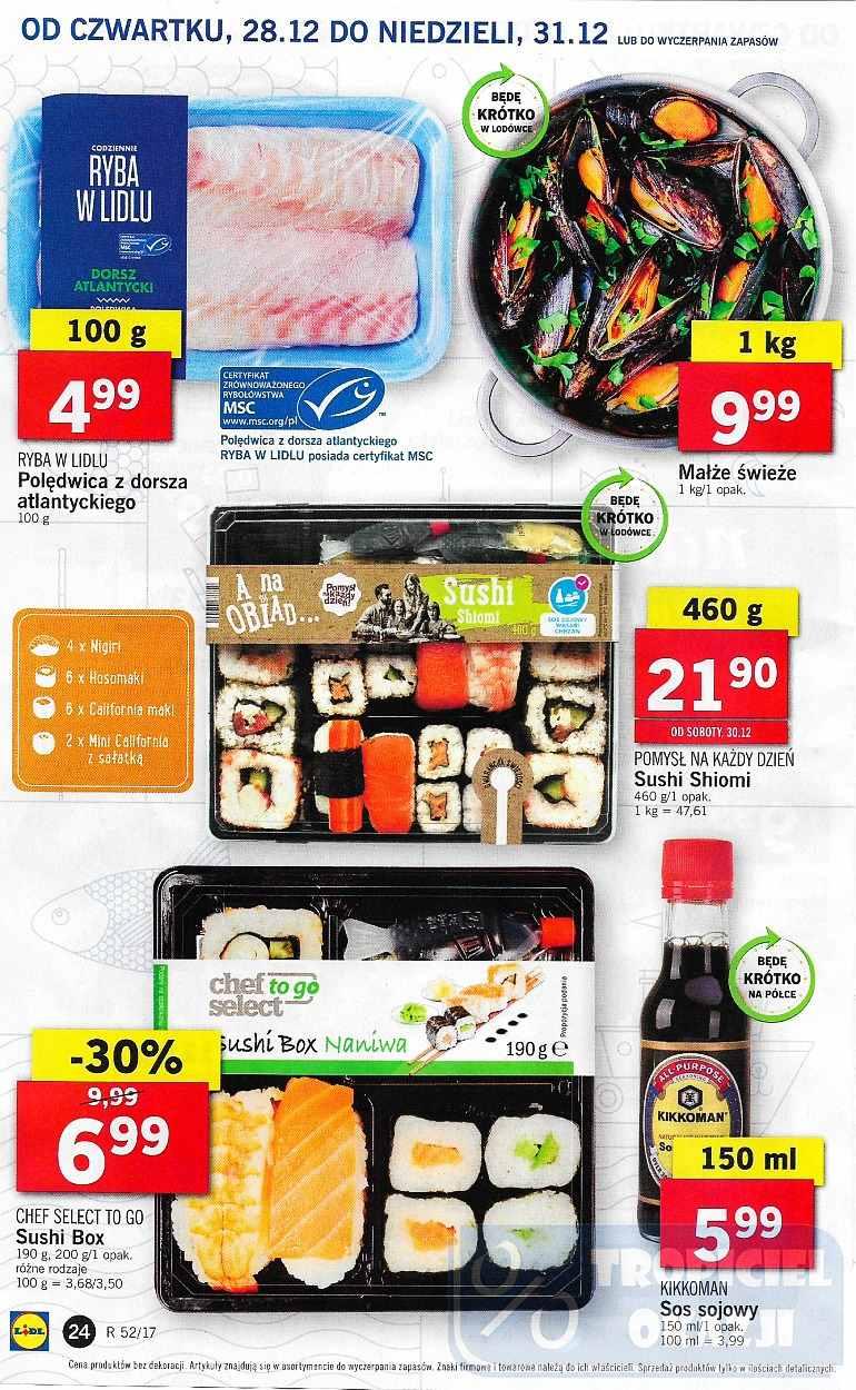 Gazetka promocyjna Lidl do 31/12/2017 str.24