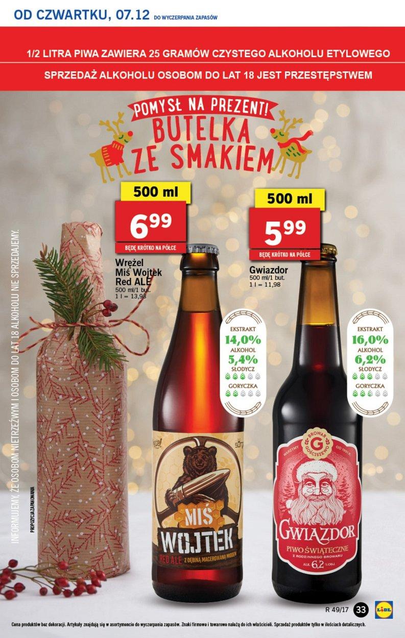 Gazetka promocyjna Lidl do 10/12/2017 str.33