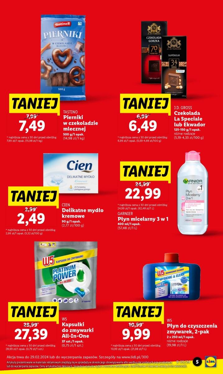 Gazetka promocyjna Lidl do 03/02/2024 str.5