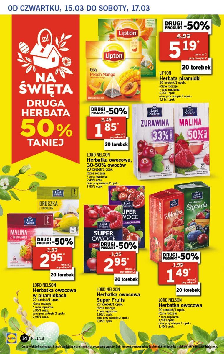 Gazetka promocyjna Lidl do 17/03/2018 str.14