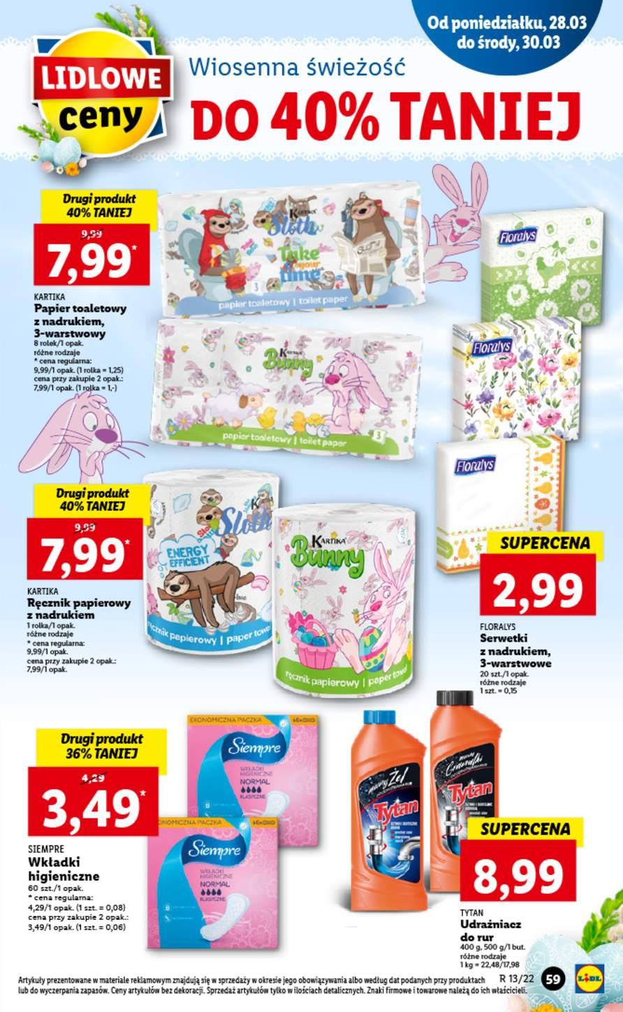 Gazetka promocyjna Lidl do 30/03/2022 str.59