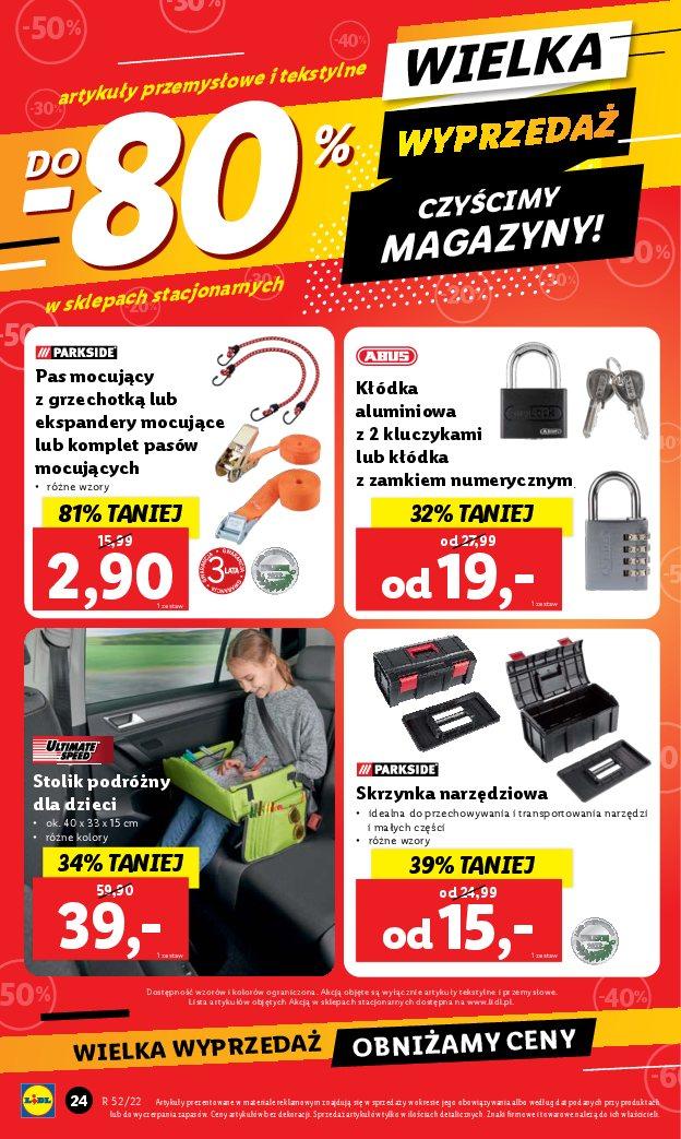 Gazetka promocyjna Lidl do 31/12/2022 str.24