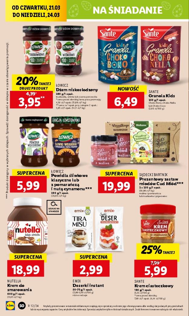 Gazetka promocyjna Lidl do 24/03/2024 str.49