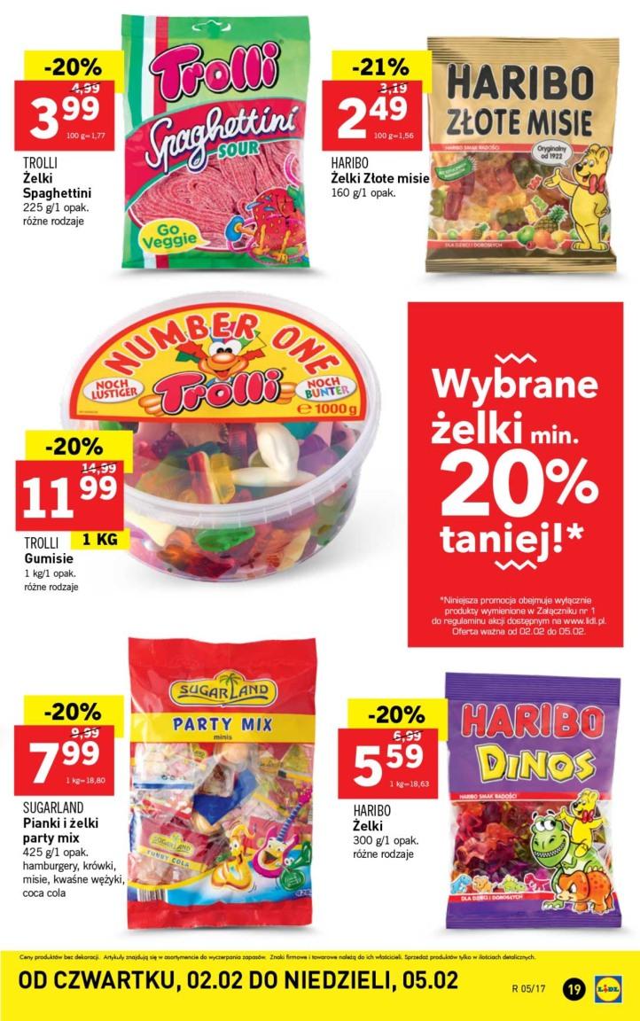 Gazetka promocyjna Lidl do 05/02/2017 str.19