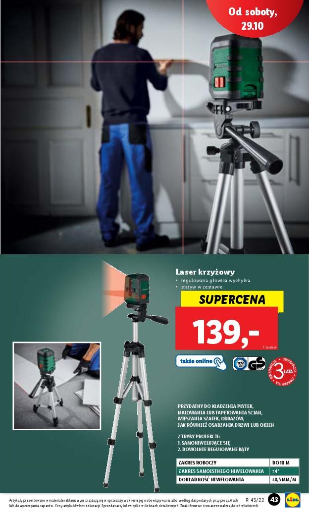 Gazetka promocyjna Lidl do 29/10/2022 str.43