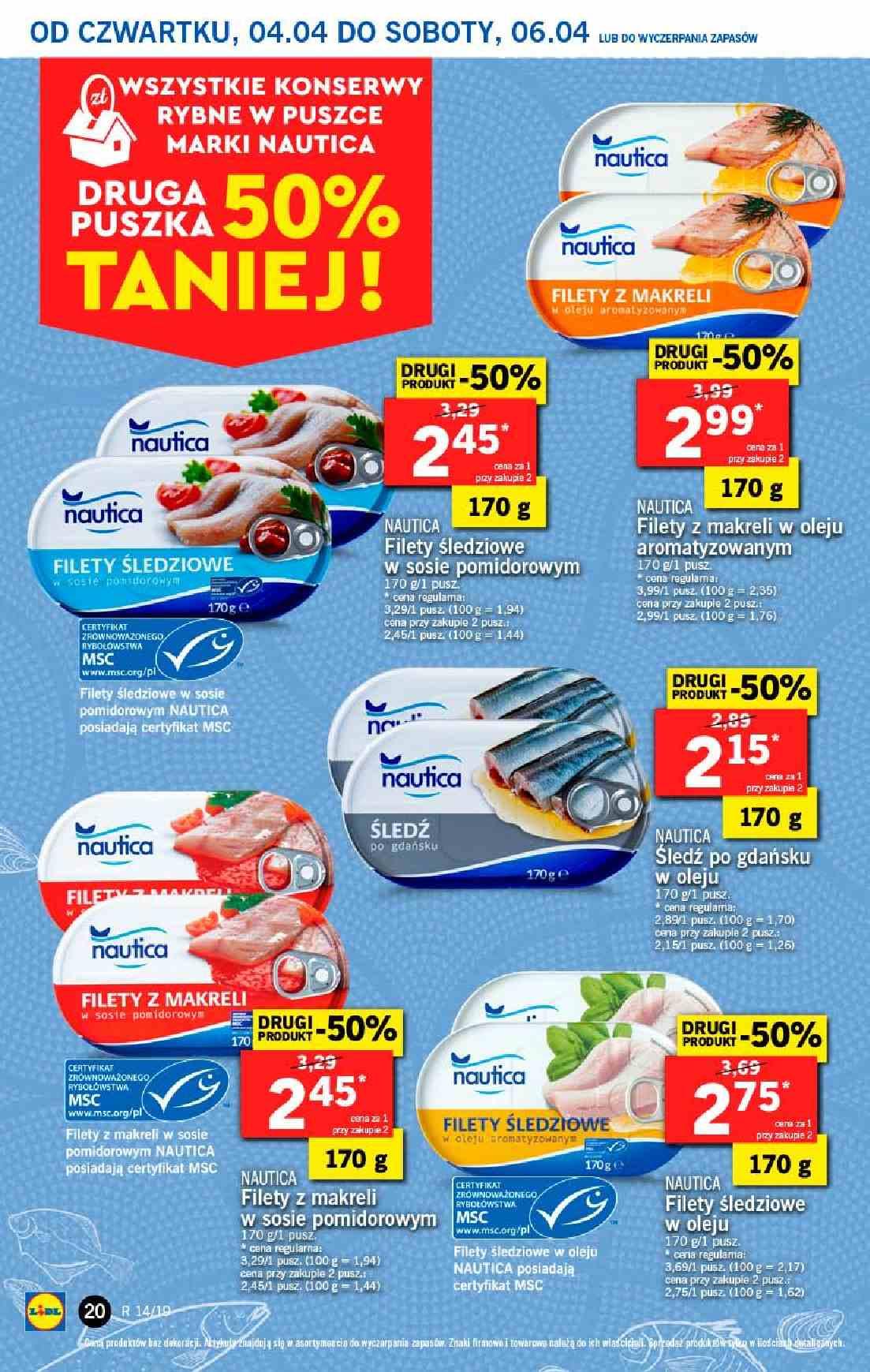 Gazetka promocyjna Lidl do 06/04/2019 str.20