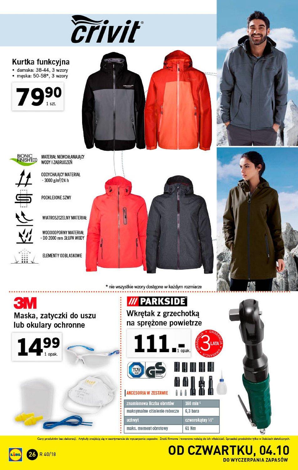 Gazetka promocyjna Lidl do 07/10/2018 str.26