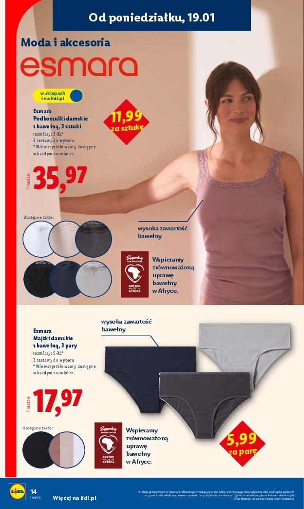 Gazetka promocyjna Lidl do 24/01/2026 str.14