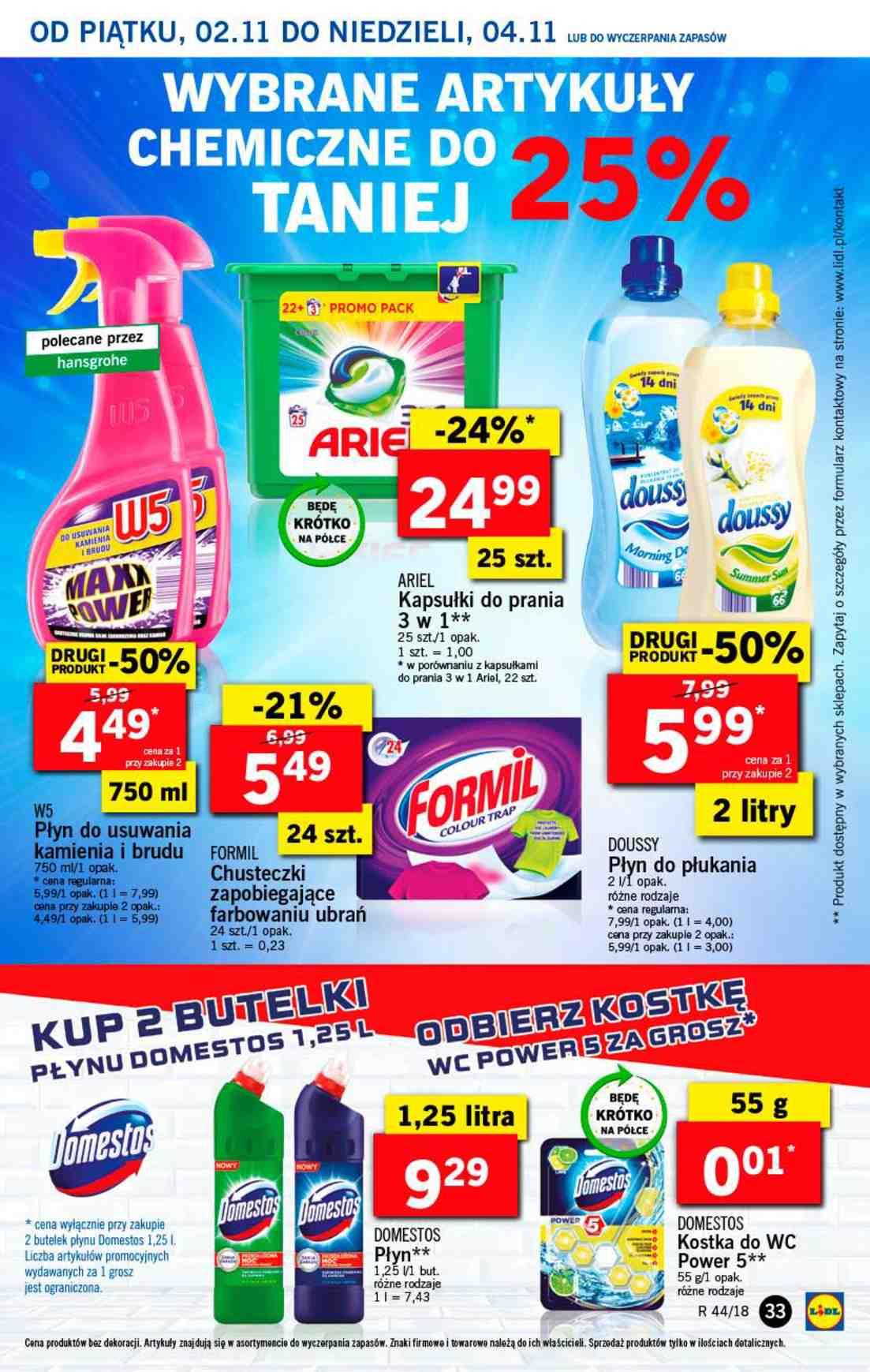 Gazetka promocyjna Lidl do 04/11/2018 str.33