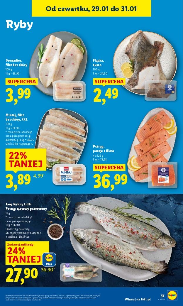 Gazetka promocyjna Lidl do 31/01/2026 str.37