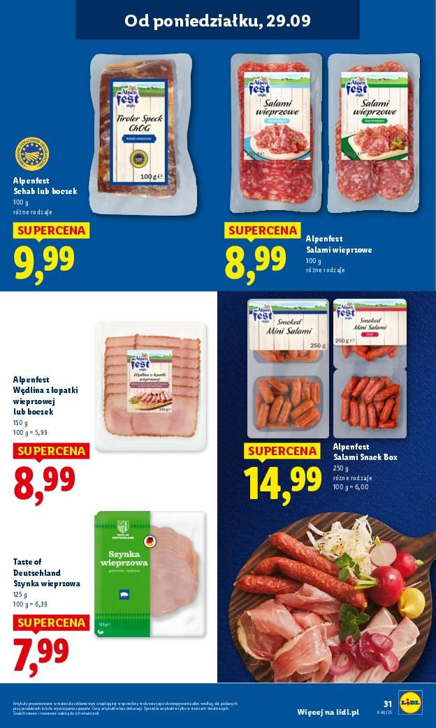Gazetka promocyjna Lidl do 01/10/2025 str.33