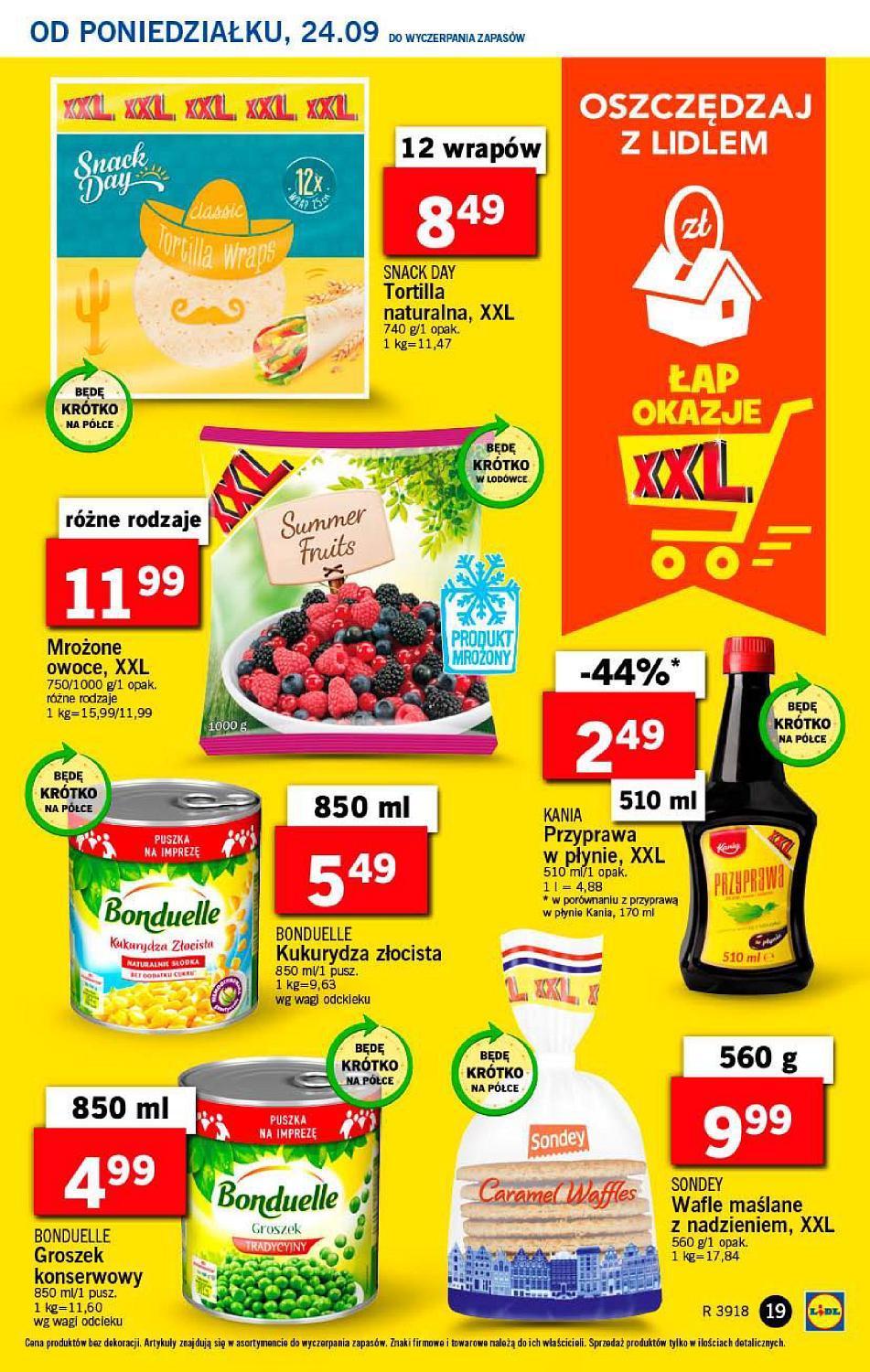 Gazetka promocyjna Lidl do 26/09/2018 str.19