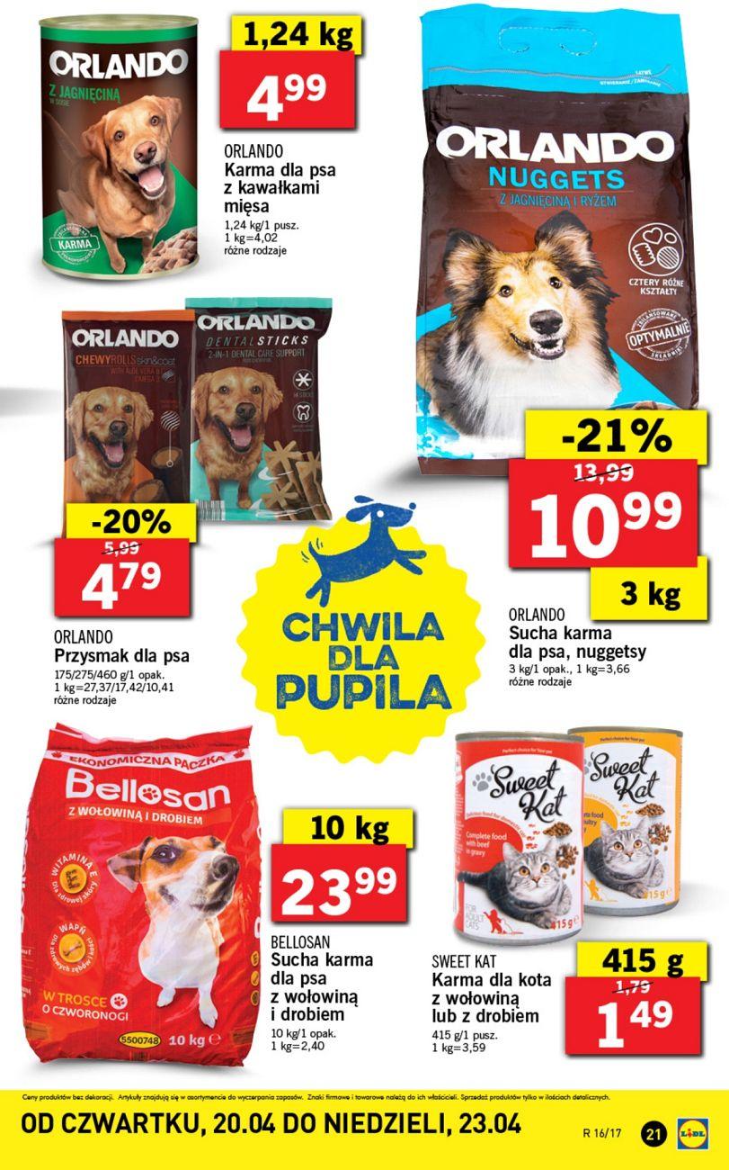 Gazetka promocyjna Lidl do 23/04/2017 str.21