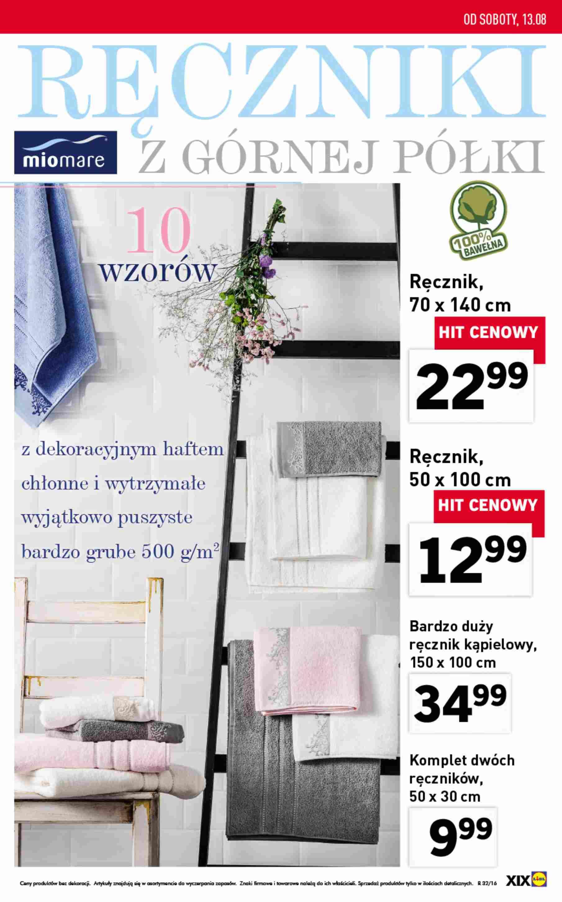 Gazetka promocyjna Lidl do 14/08/2016 str.19