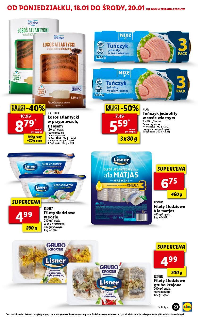 Gazetka promocyjna Lidl do 20/01/2021 str.23