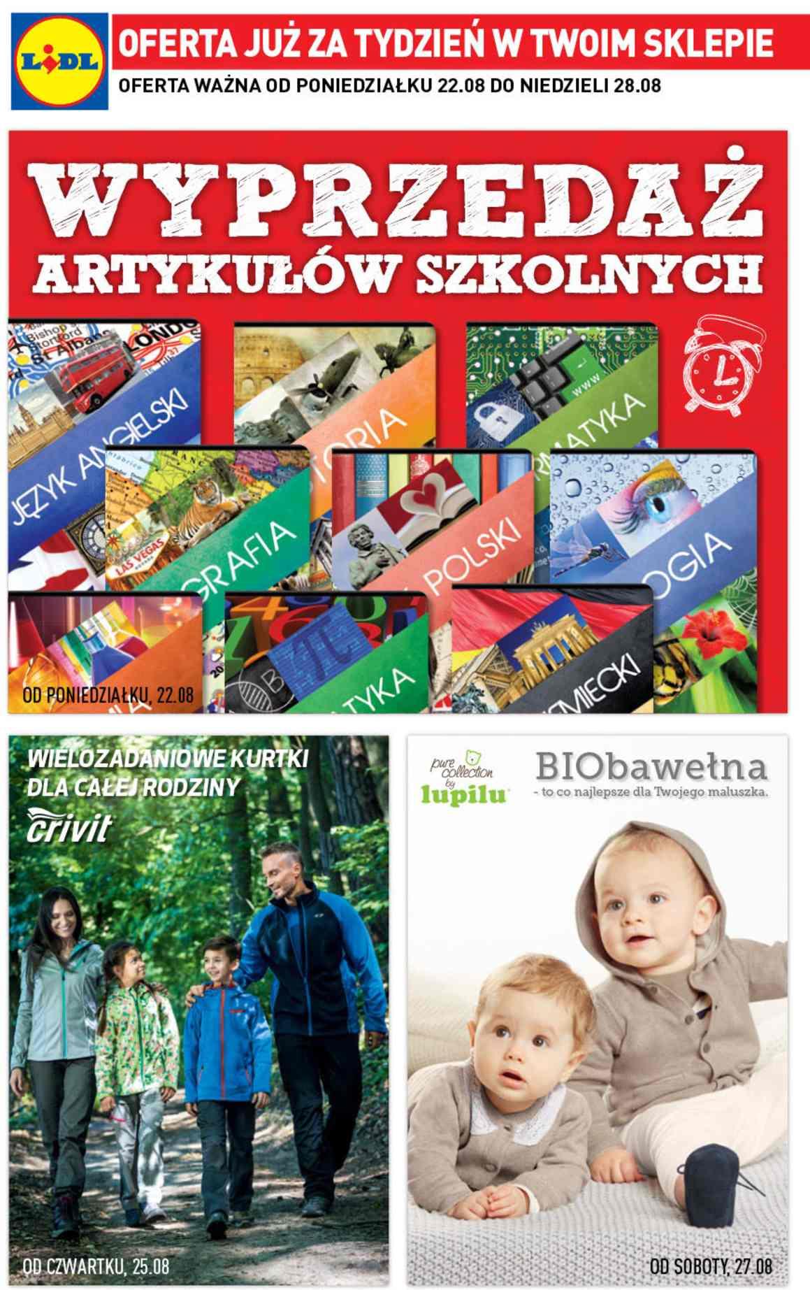 Gazetka promocyjna Lidl do 28/08/2016 str.0