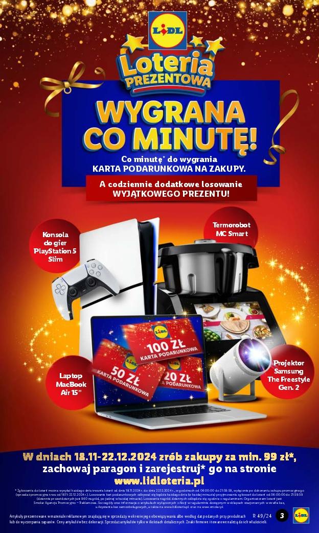 Gazetka promocyjna Lidl do 07/12/2024 str.3