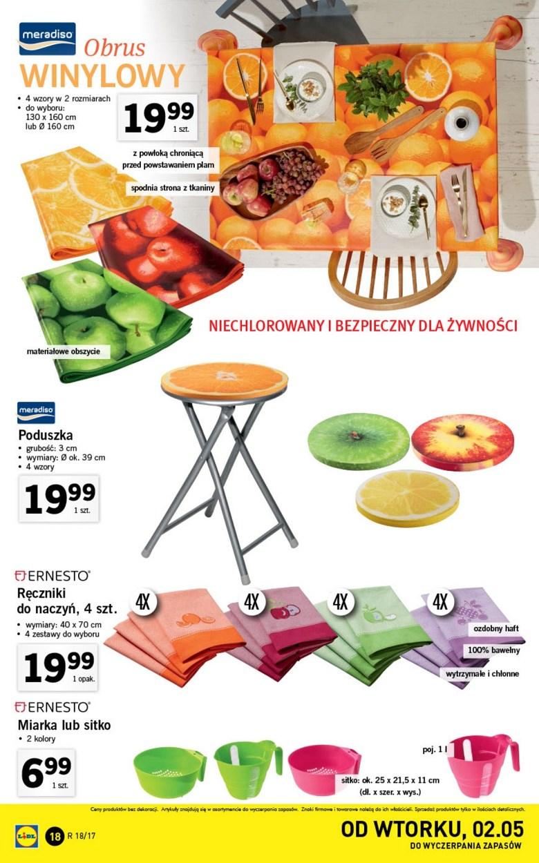 Gazetka promocyjna Lidl do 07/05/2017 str.18