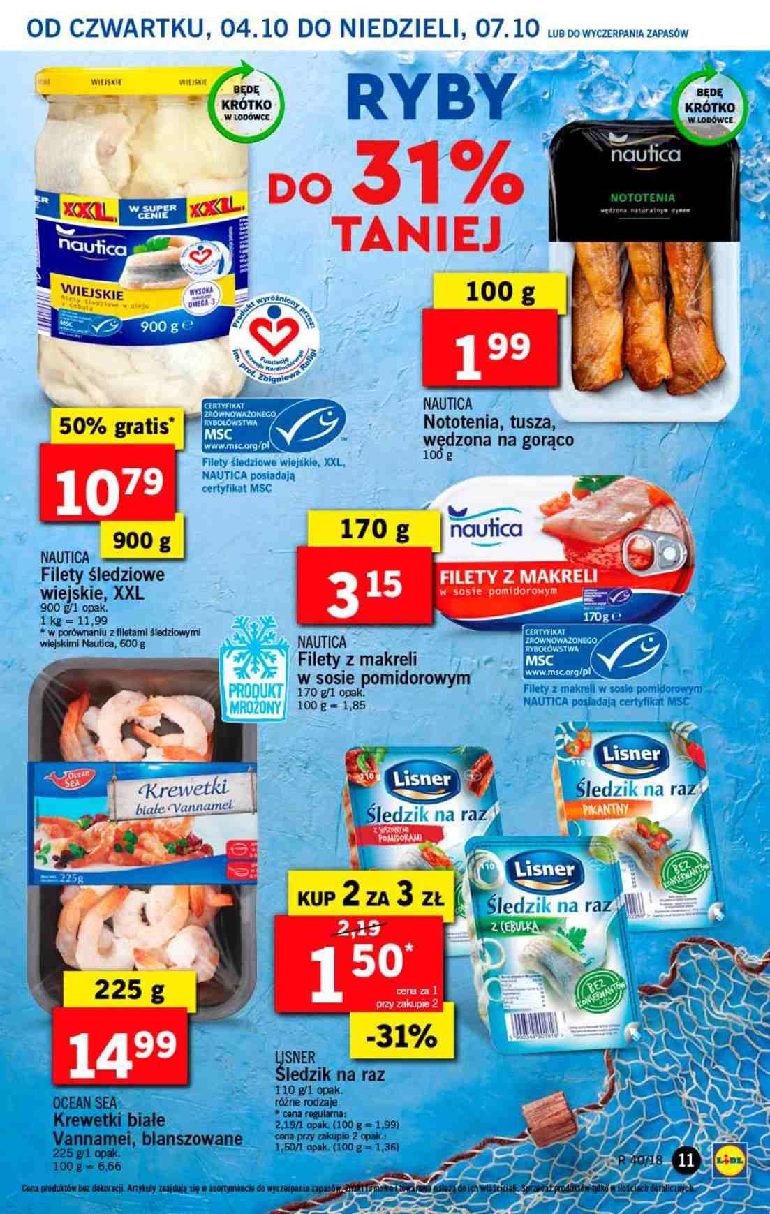 Gazetka promocyjna Lidl do 07/10/2018 str.11