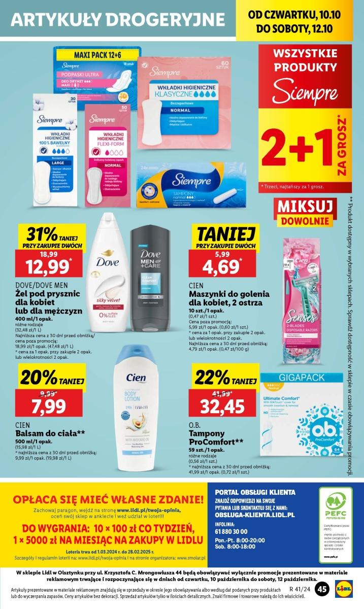 Gazetka promocyjna Lidl do 12/10/2024 str.51