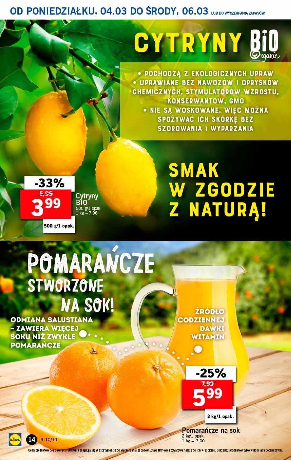 Gazetka promocyjna Lidl do 06/03/2019 str.14