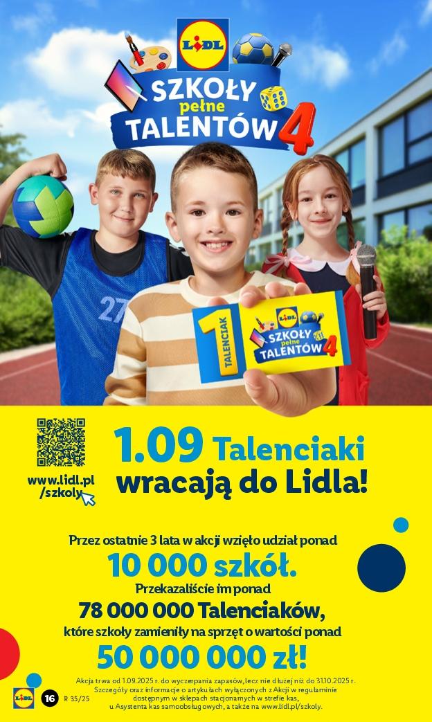 Gazetka promocyjna Lidl do 31/08/2025 str.16