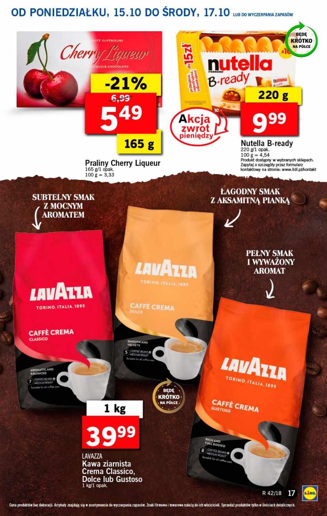 Gazetka promocyjna Lidl do 17/10/2018 str.17