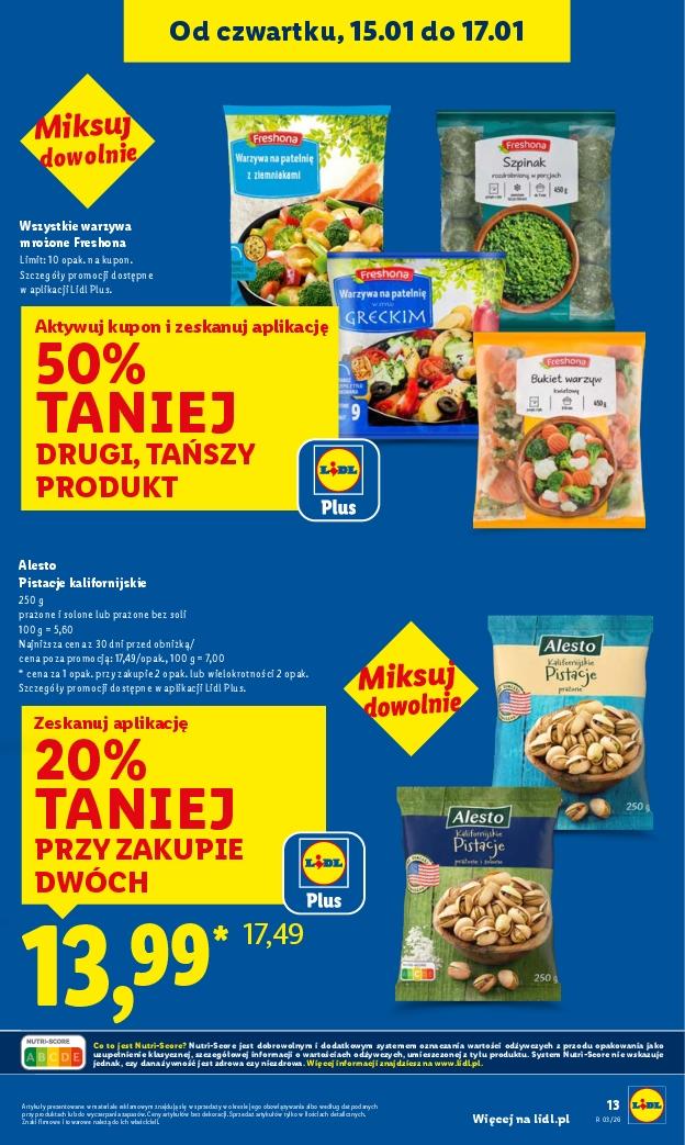 Gazetka promocyjna Lidl do 17/01/2026 str.13