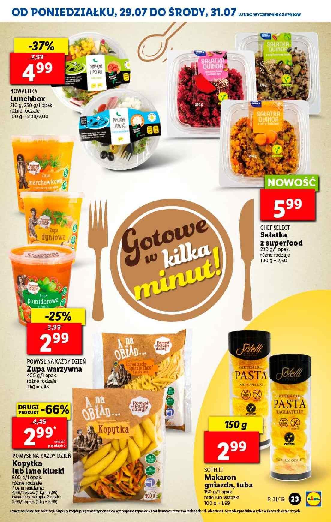 Gazetka promocyjna Lidl do 31/07/2019 str.23