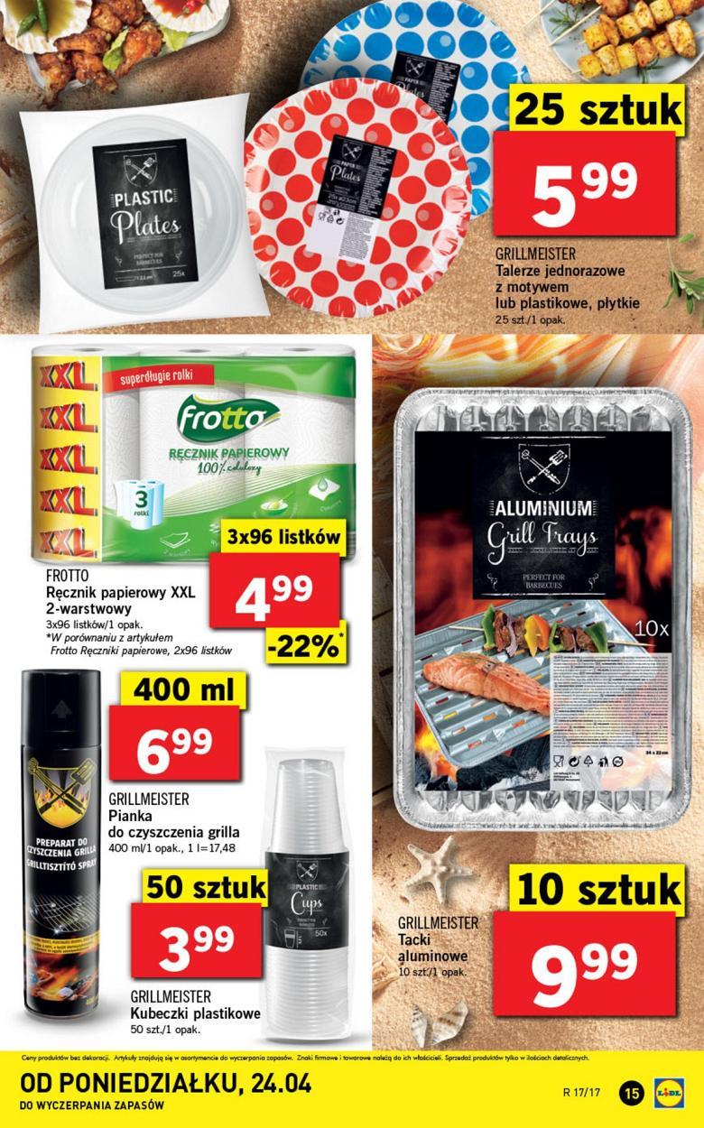 Gazetka promocyjna Lidl do 30/04/2017 str.15