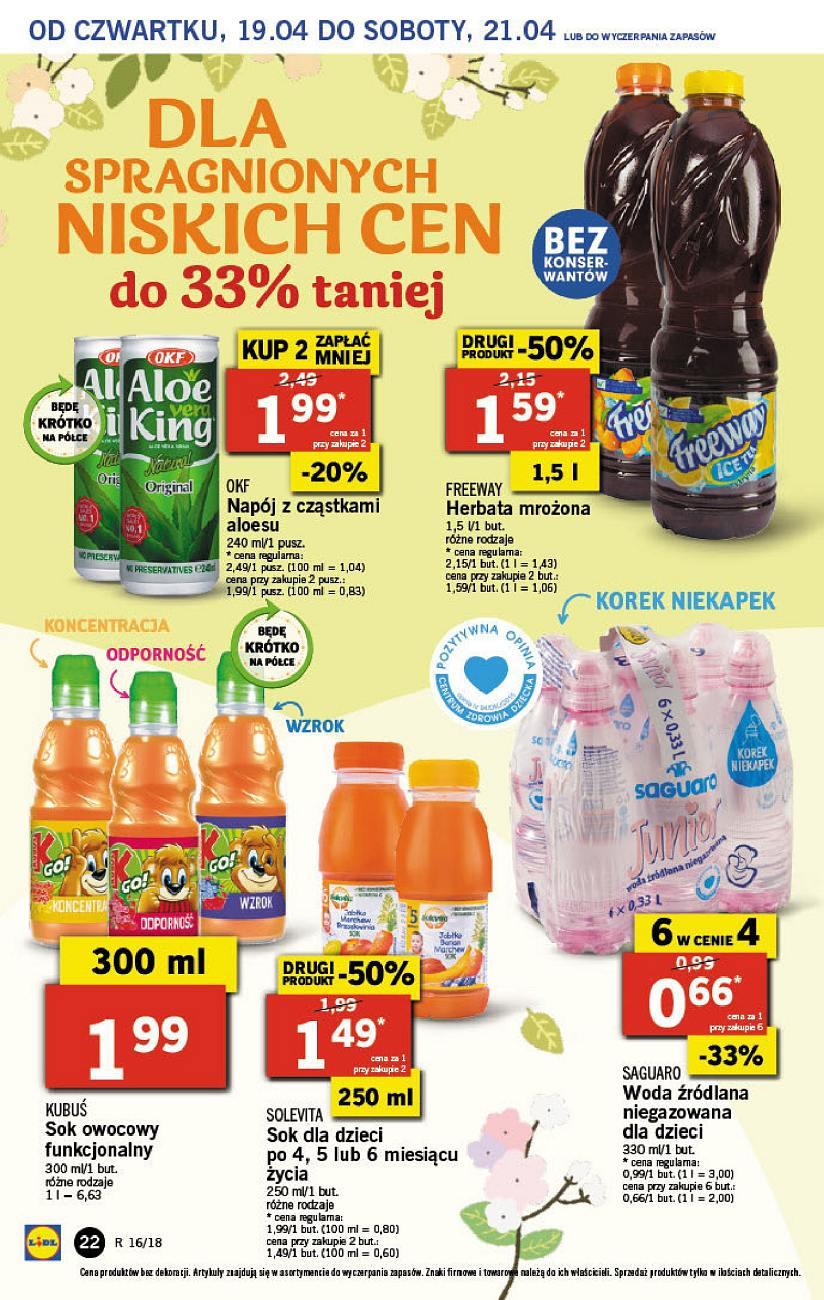 Gazetka promocyjna Lidl do 21/04/2018 str.22